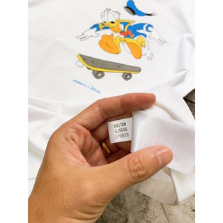 [CAMBO XUẤT DƯ] Áo thun trắng 1632 Disney x Das