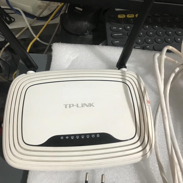 [Mã SKAMLTSM9 giảm 10% đơn 99K] combo bộ phát wifi tp-link 841N hàng cũ và 20m dây mạng cat5e vcom