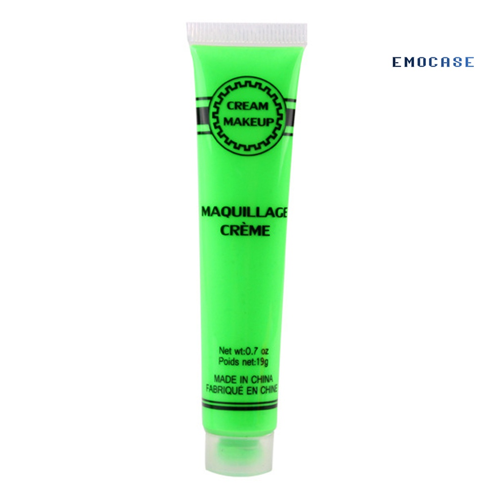 Tuýp Kem Trang Điểm Cơ Thể 19 / 14.2g Màu Dạ Quang Dùng Hóa Trang Halloween