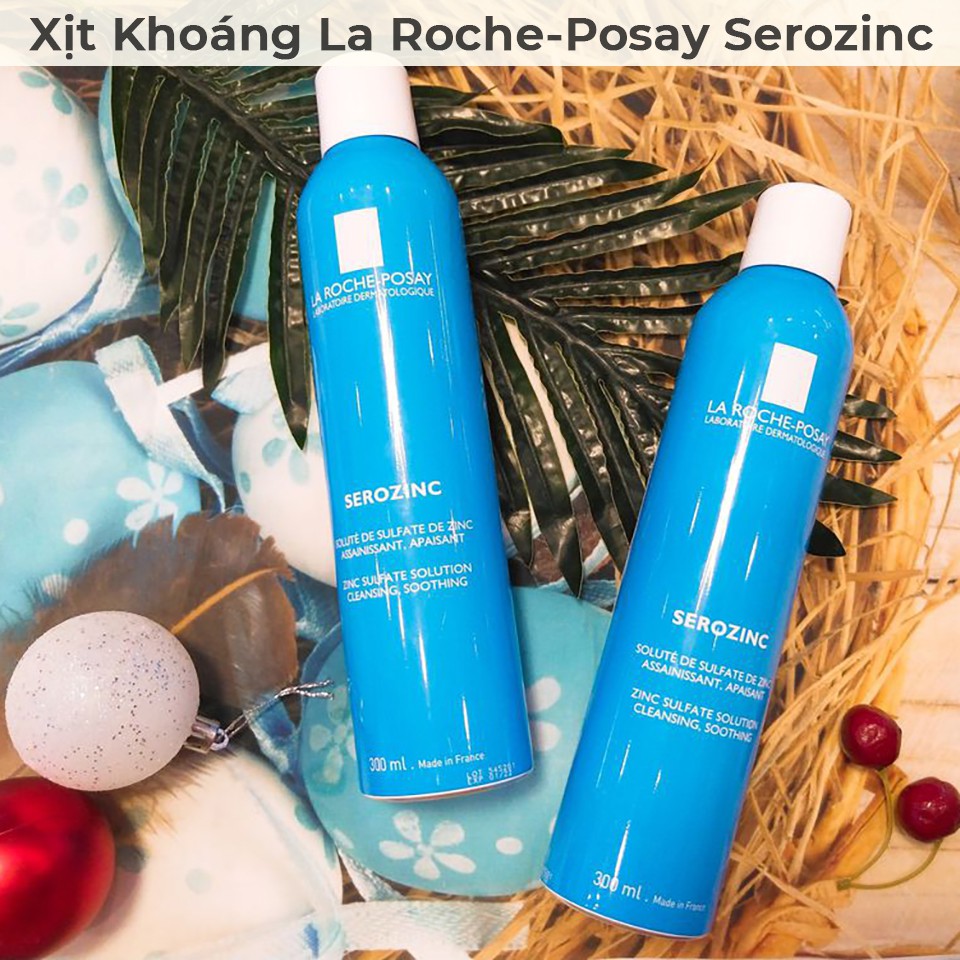 Xịt Khoáng Làm Sạch Và Dịu Da Cho Da Dầu Mụn La-Roche Posay Serozinc Zinc Sulfate Solution Cleansing, Soothing