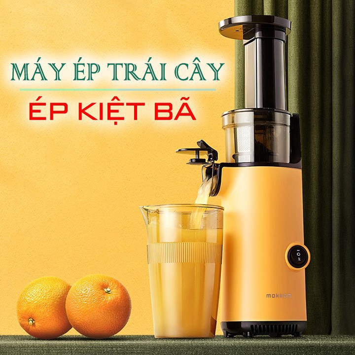 Máy ép chậm - Máy ép trái cây thương hiệu MOKKOM hàng chính hãng nội địa trung (bảo hành 1 năm)