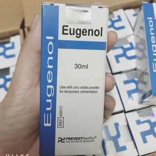 Eugenol - Dung dịch dùng với vật liệu trám răng