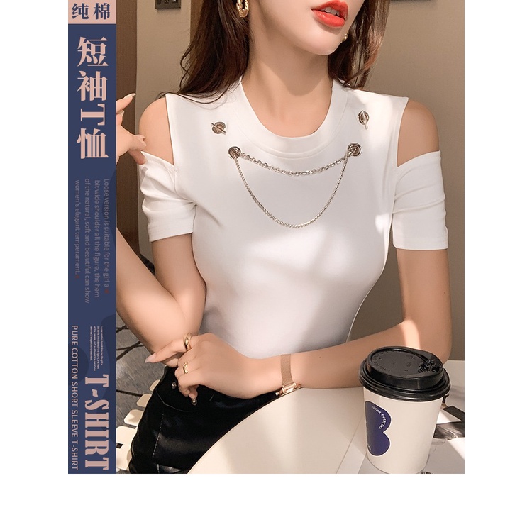 Áo Thun cotton Tay Ngắn Thiết Kế Mới Năng Động Thời Trang