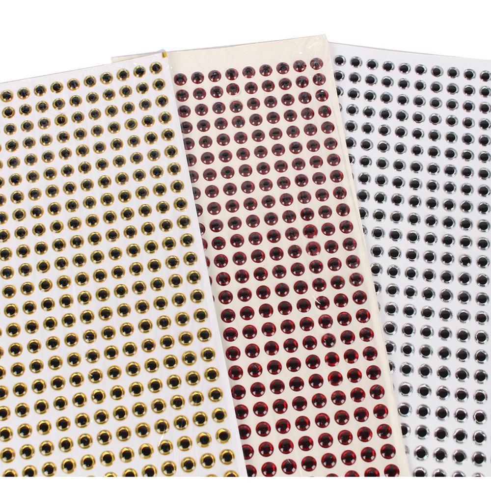 Danilo 100 Mắt Cá Giả 3mm 4mm 5mm 6mm Cho Câu Cá