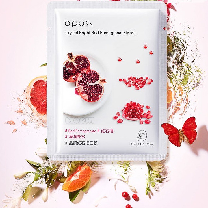 Mặt Nạ Trái Cây Cao Cấp Bổ Sung Vitamin Dưỡng Trắng Da Cấp Ẩm l Ngừa Mụn Dầu Mask Giấy Đắp Mặt Nội Địa Trung MOCHI SHOP