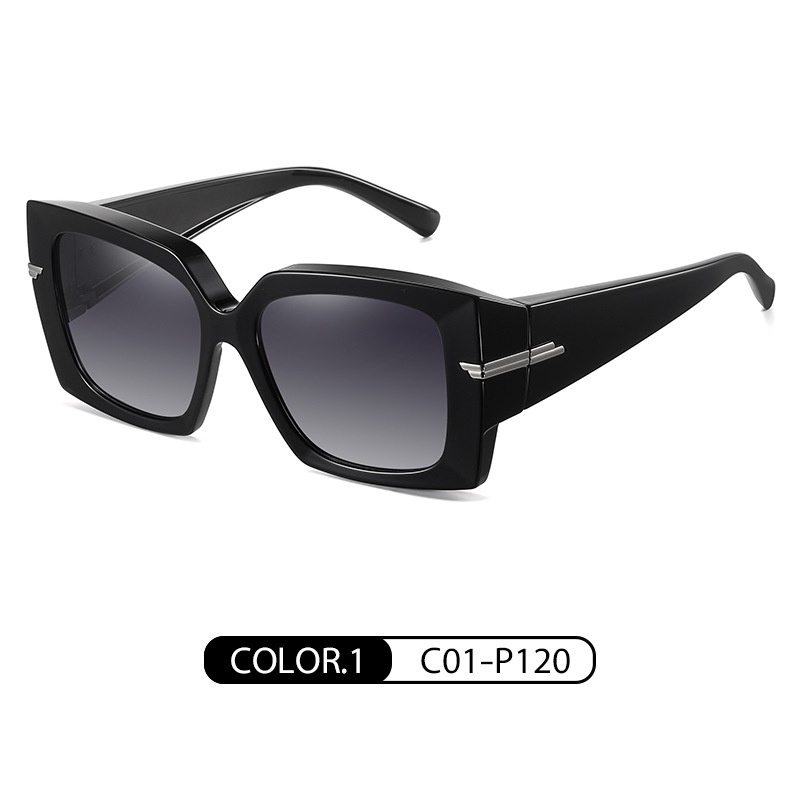 ZEliN Kính mát Zelin  thiết kế gọng lớn thời trang có phân cực TR7519