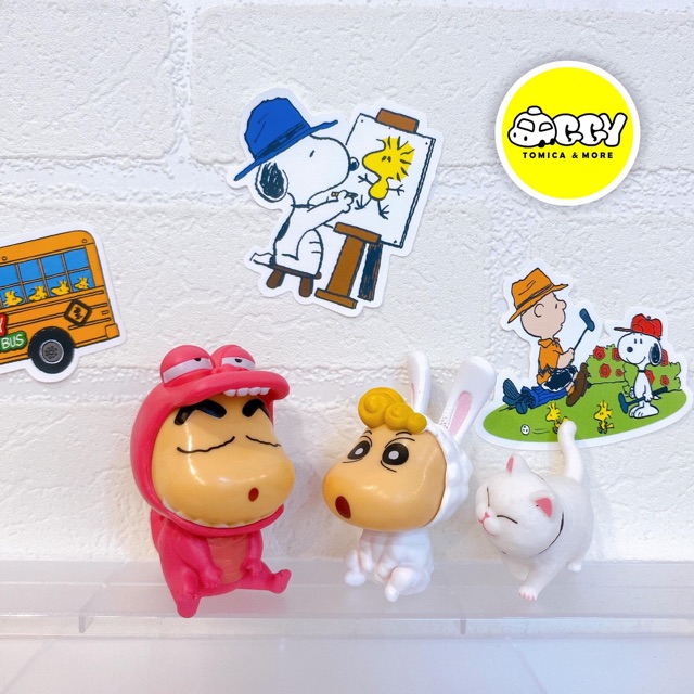 [ CÓ SẴN ] Bộ mô hình Shin Chan - Cậu Bé Bút Chì