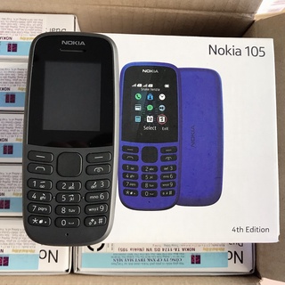 Điện thoại nokia 105 2 sim - hàng mới nguyên hộp - bảo hành 12 tháng
