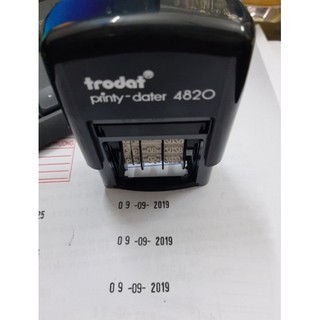 Dấu ngày tháng năm cao 4mm (Trodat 4820)