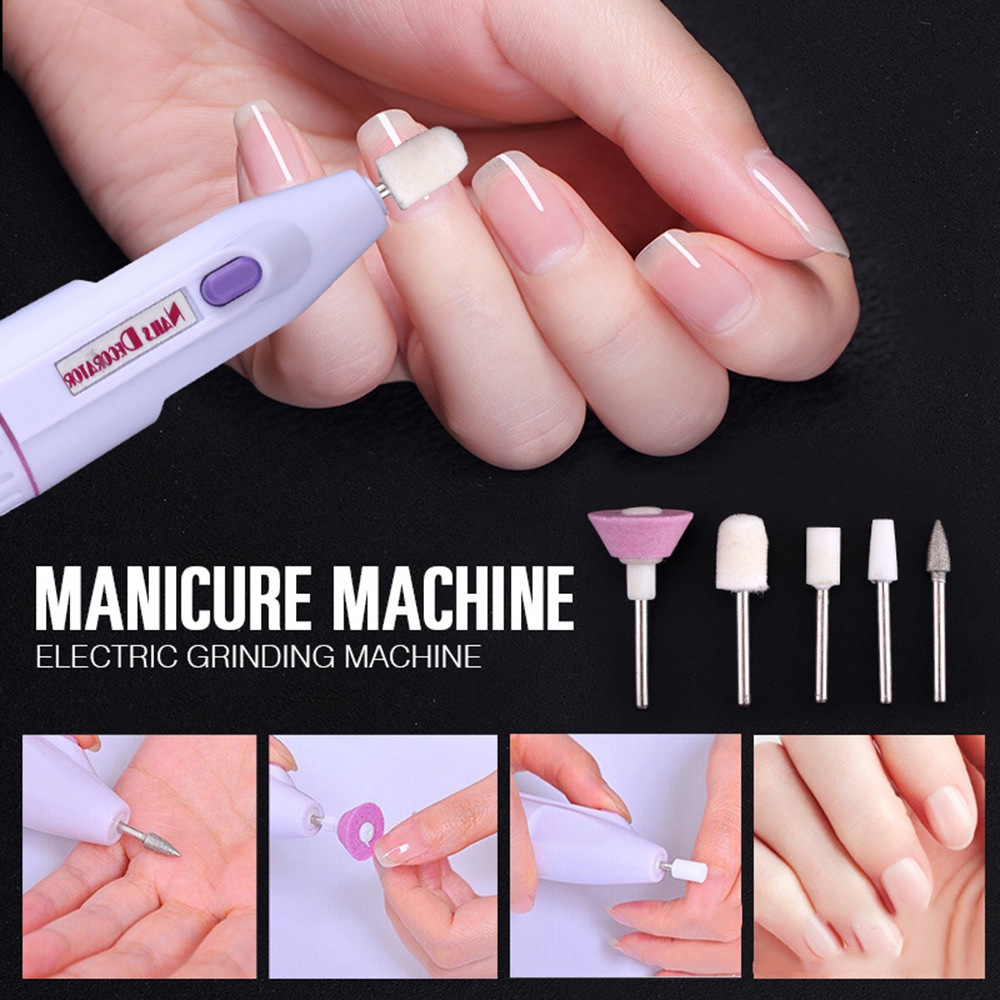 Máy Mài Móng Tay Thiết Kế Nhỏ Gọn Đa Năng Chuyên Dụng