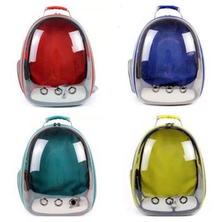 Balo phi hành gia trong suốt đựng chó mèo