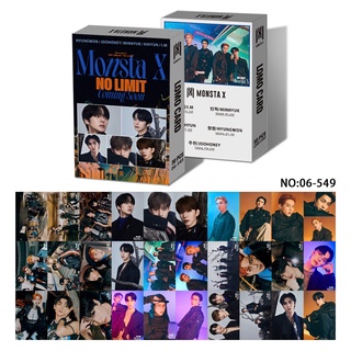 Lomo card ảnh nhóm nhạc monsta x album no limit