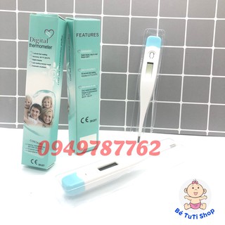 Nhiệt kế điện tử đo miệng, nách, hậu môn cho bé