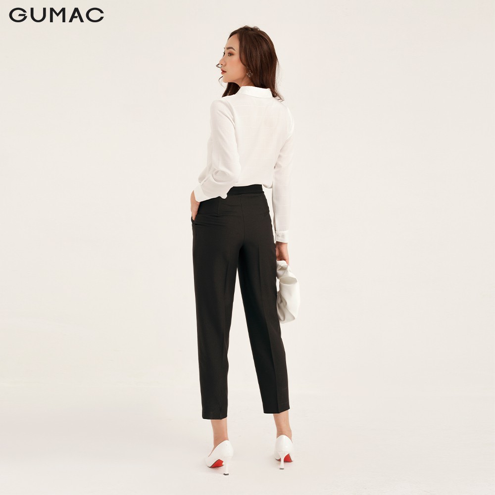 Áo sơ mi nữ nẹp che GUMAC AB143 | BigBuy360 - bigbuy360.vn