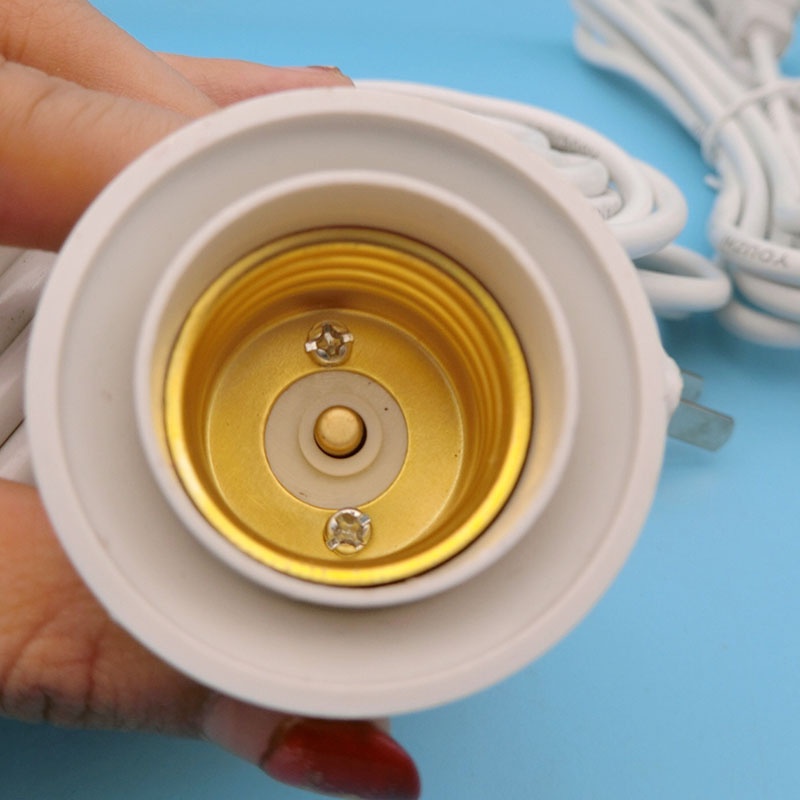 Đuôi Đèn E27, Đui Đèn Xoáy Có Công Tắc và Phích Cắm Liền Dây Dài 3m, 5m Tiện Lợi - DD02 - Gia Dụng Tý Tẹo