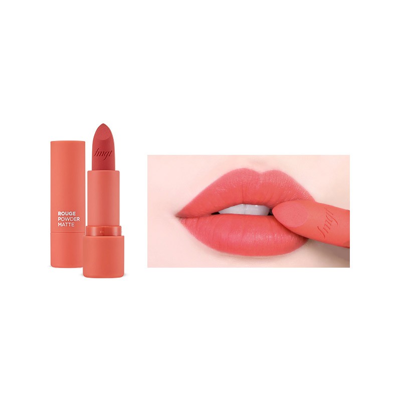 [Hàng mới về] Son lì ROUGE POWDER THE FACE SHOP 02 mềm mịn như nhung | BigBuy360 - bigbuy360.vn