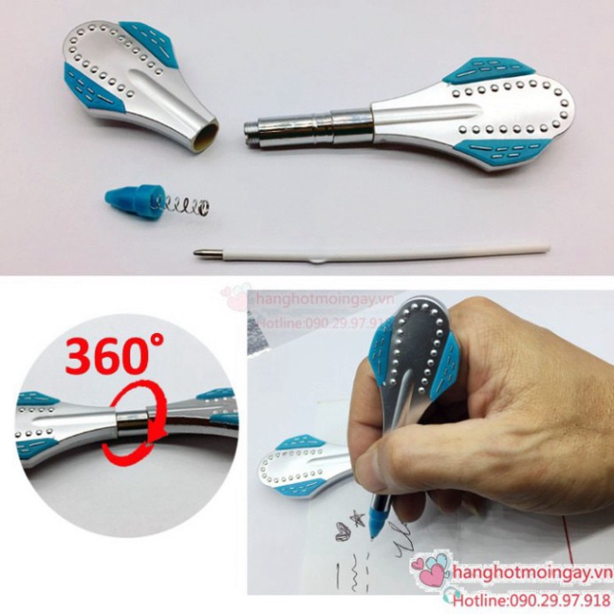 Bút bi ván trượt nhiều màu - Giao ngẫu nhiên (1121BVT)