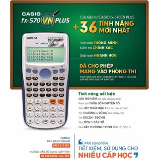 MÁY TÍNH CASIO FX570 VN PLUS