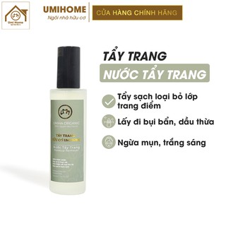 Nước tẩy trang hữu cơ UMIHOME 50/100ml dành cho mọi loại da