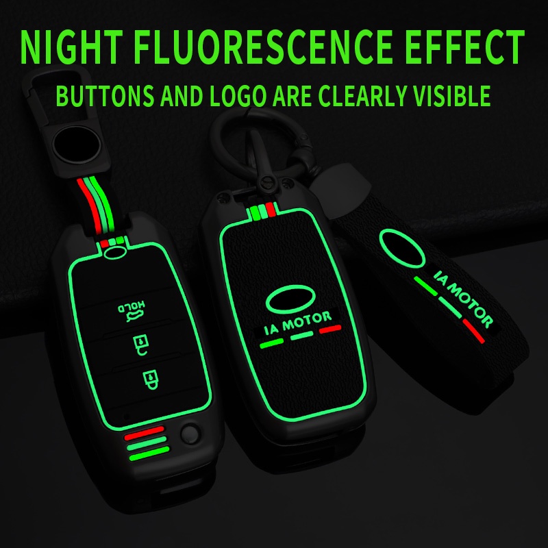 Vỏ Chìa Khóa Bằng Hợp Kim Kẽm Cho KIA RIO 3 K2 K3 K4 K5 Sportege Picanto Optima Soul Ceed Sorento Forte Stinger Cerato