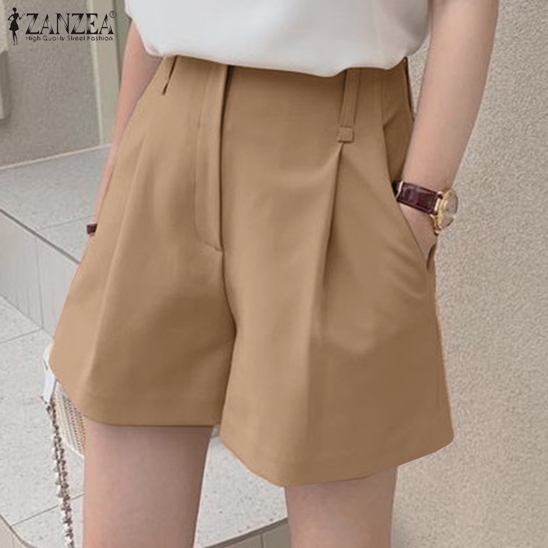 Zanzea Áo Thun Ngắn Tay Form Rộng Phong Cách Hàn Quốc Trẻ Trung Dành Cho Nữ