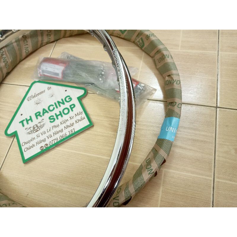 CẶP NIỀNG UNIONVD SIZE 1.2 VÀ 1.4 TẶNG KÈM BỘ CĂM TRƯỚC SAU DÀNH CHO CÁC DÒNG XE WAVE DREAM SẢN PHẨM MỚI Y NHƯ HÌNH ẢNH