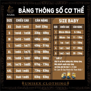 Áo Thun Unisex Chữ Nan Anubis Store