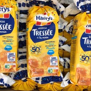 BÁNH MÌ HOA CÚC Harrys Brioche Tressée (500 gram)