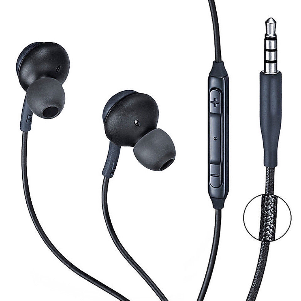 Black 1pair Earphone In-ear Headphone Samsung For S8/s8 Galaxy O4I5