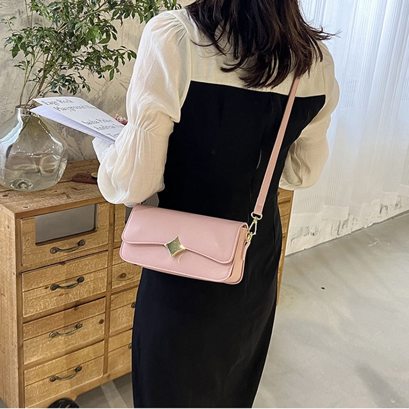 IELGY Túi Đeo Vai Hình Vuông Cỡ Nhỏ Thiết Kế Đơn Giản Thời Trang Cho Nữ