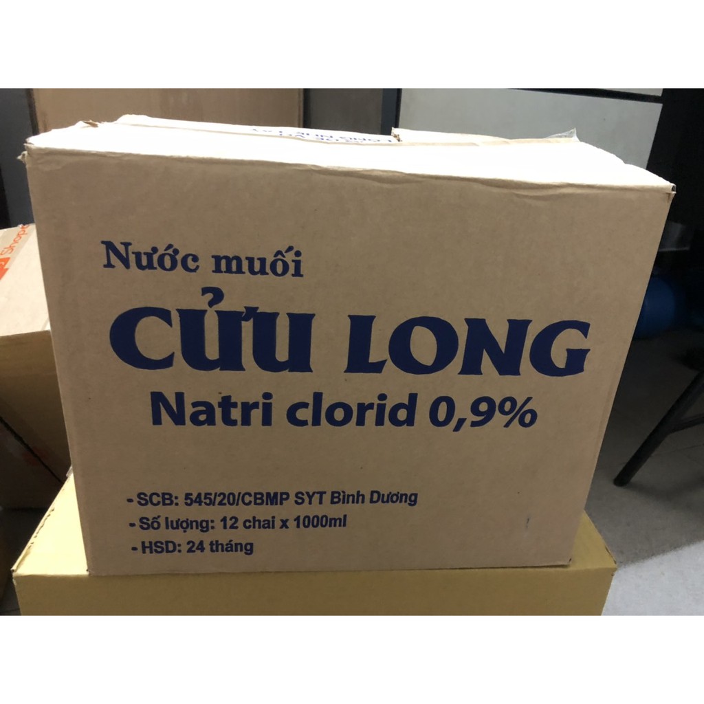 Nước muối súc miệng, sát khuẩn Cửu Long - 1000ml