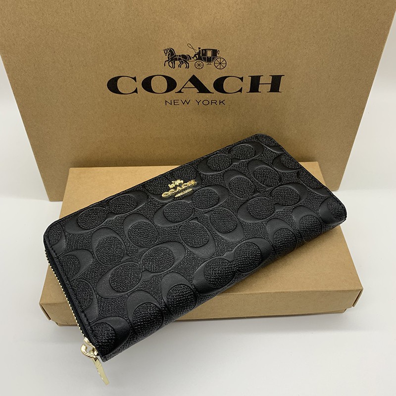 Ví COACH đích thực / F53834 / ví nữ / ví dài / ví đựng thẻ