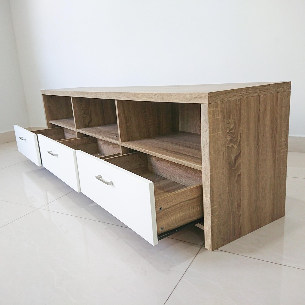 KỆ TV 3 NGĂN SAM H5357 MODULO HOME