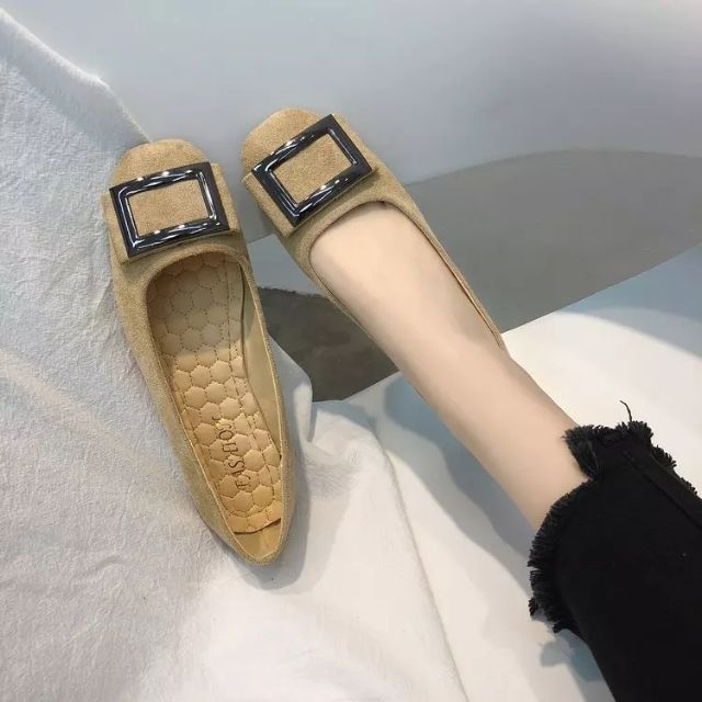 (Order) Bệt da lộn vuông bigsize,fullsize từ 35-44 | BigBuy360 - bigbuy360.vn