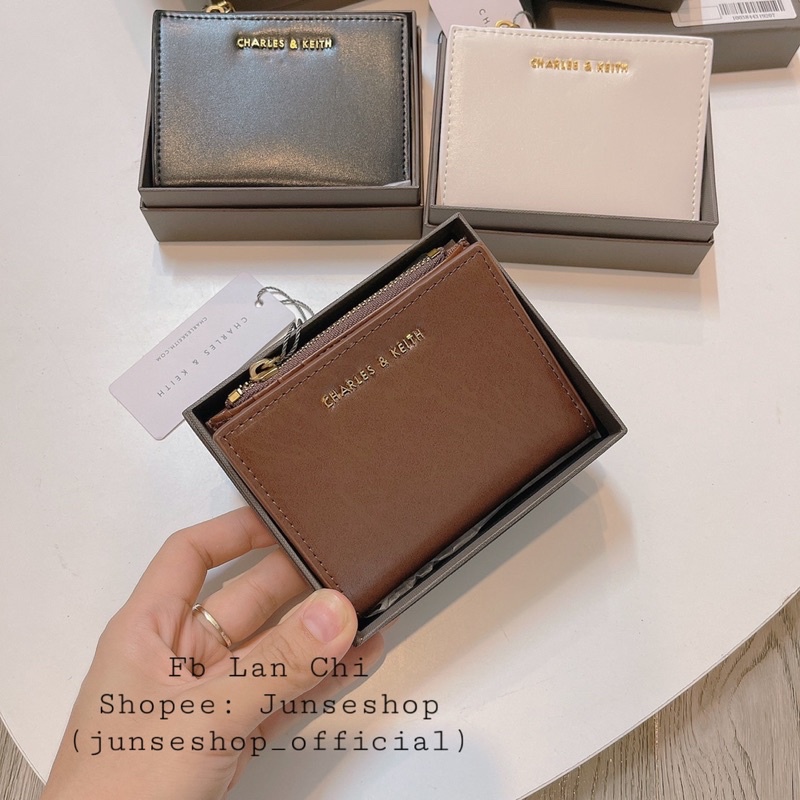 Ví cầm tay mini chữ C hàng Q/Châu loại 1 full hộp