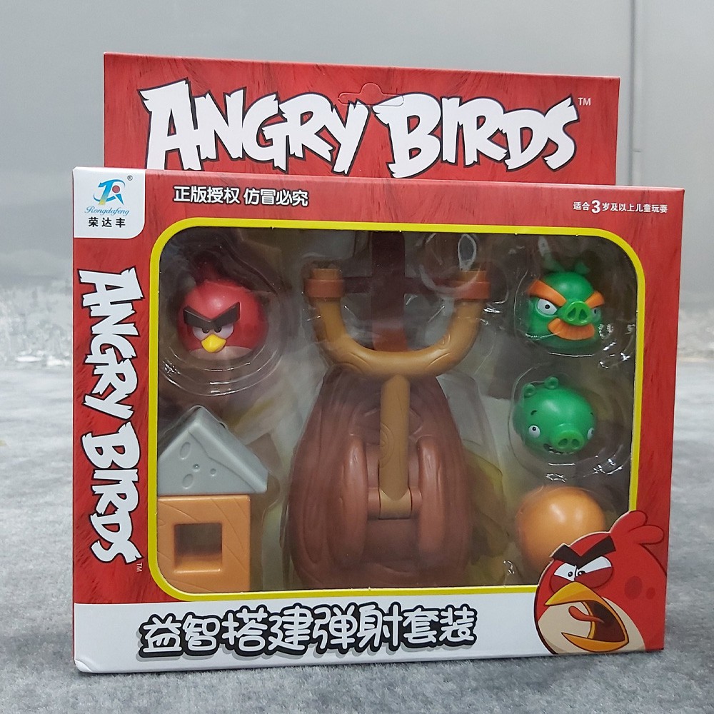 [RẤT VUI] Bộ đồ chơi Angry Birds chú chim nổi giận đồ chơi giải trí trẻ em, rèn luyện trí tuệ cho bé