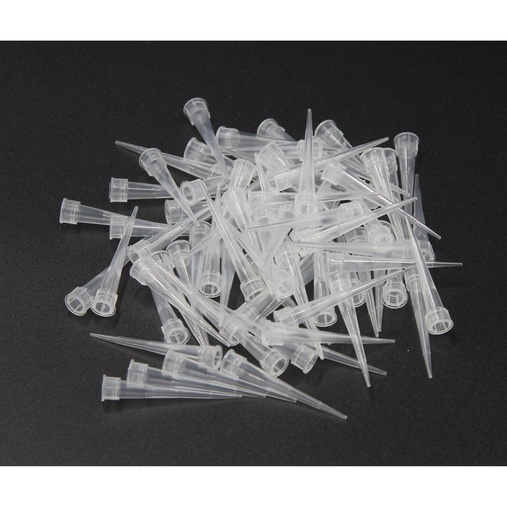 Túi 1000 Đầu Ống Thí Nghiệm Bằng Nhựa Trắng Trong 10 L
