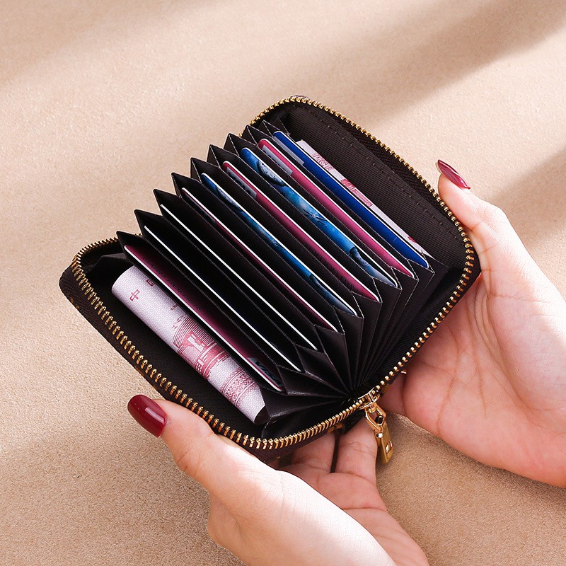 Ví nữ mini cầm tay ngắn nhỏ gọn bỏ túi thời trang cao cấp giá rẻ ANDOSA VN01