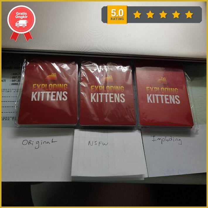 Imploding Cats Game (mở Rộng) Exploding Kittens