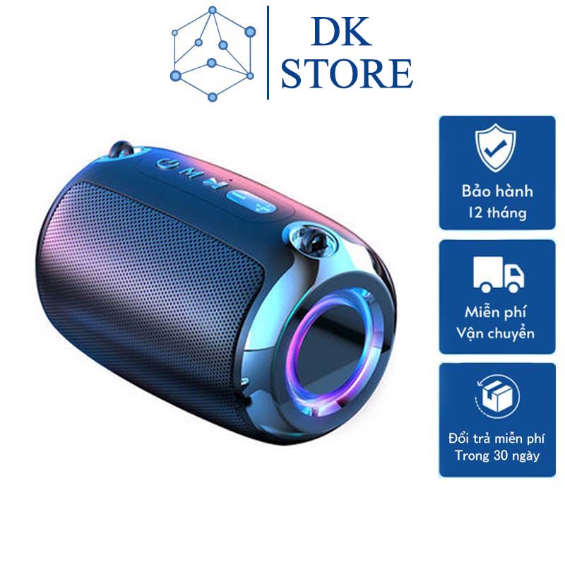 Loa Bluetooth Mini Bass Mạnh S1 Max Có Đèn Led RRB Loa Máy Tính Nghe Nhạc Hát Karaoke Không Dây Giá Rẻ Pin Trâu