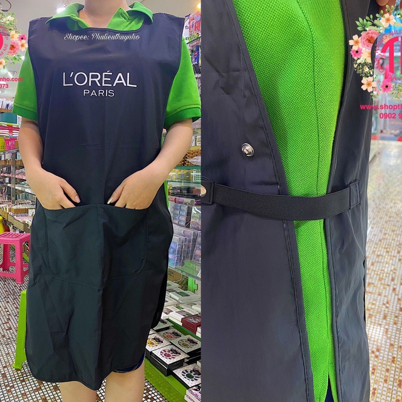 Áo choàng cắt tóc chống thấm nước cao cấp dành cho Salon, Barber