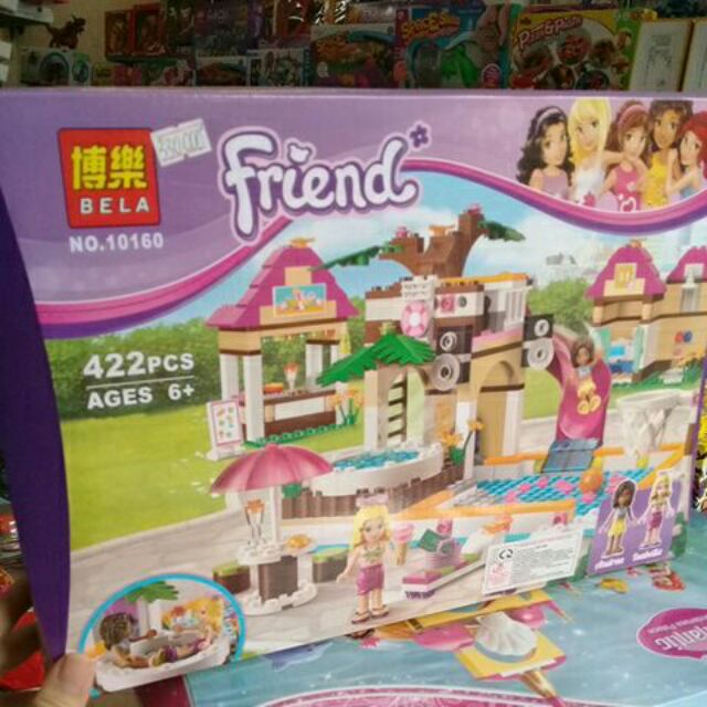 Lego friend 10160. Khu nghỉ dưỡng của Andrea và Isabella.