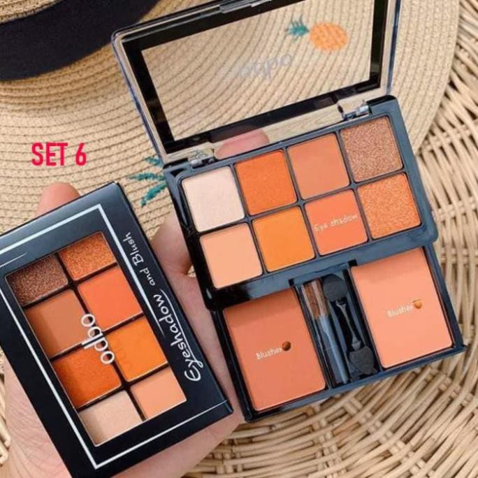 [Set Phấn Mắt & Má Hồng] Eyeshadow And Blush Od1022 (20gr)