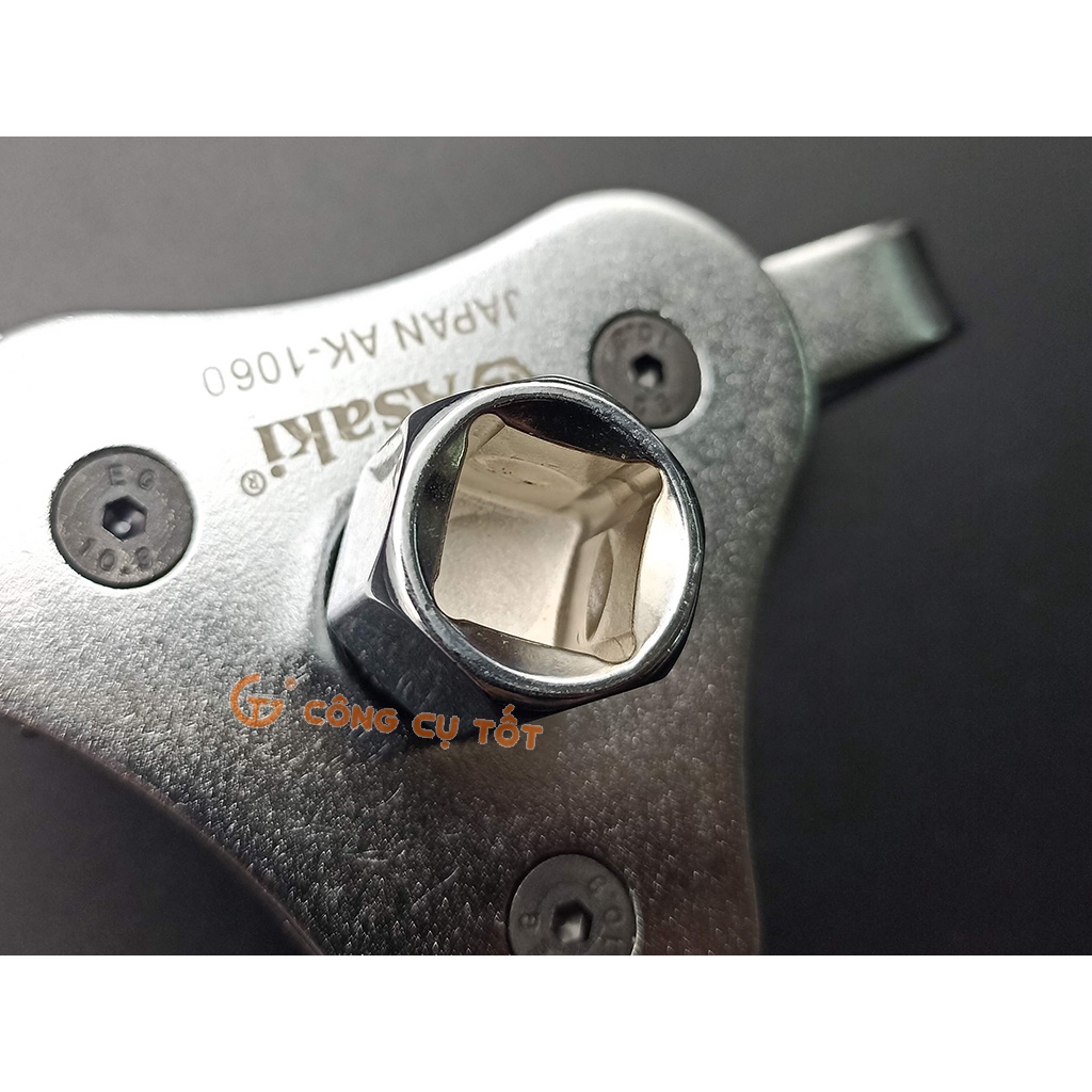 Vam mở cốc lọc nhớt 3 chấu Ø50-102mm Asaki