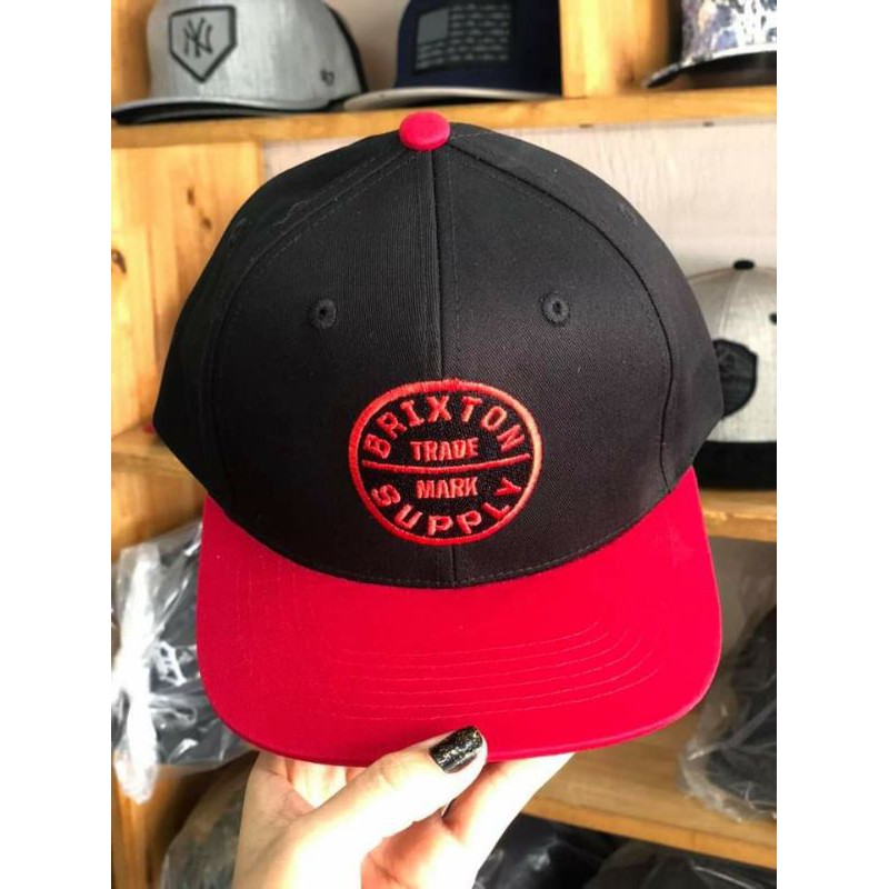 Nón Snapback Brixton phối màu New