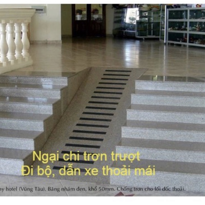 Băng keo chống trượt cầu thang khổ 5cm x 18,3m