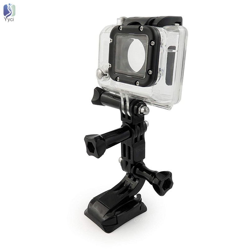 Phụ kiện kẹp cố định hình chữ J gắn máy quay Gopro Hero 7 6 5 4 một bên mũ bảo hiểm tiện dụng