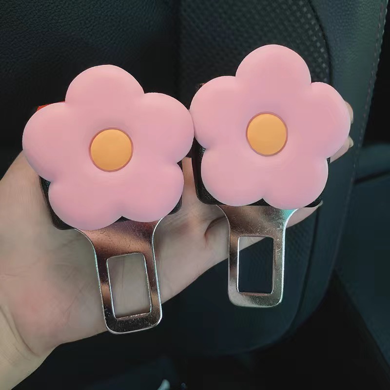 Chốt Khóa Dây Đai An Toàn Họa Tiết Hoạt Hình Cho Xe Hơi