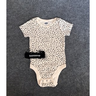 bodysuit oldnavy bé gái hoạ tiết beo,tim