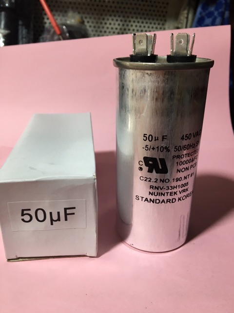 Tụ dầu ngâm 450vac, 25uf, 30uf, 35uf, 40uf, 45uf, 50uf, 60uf, 70uf, 80uf